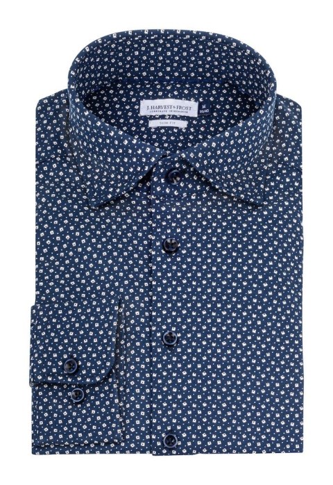 KOSZULA INDIGO BOW 131 SLIM FIT
