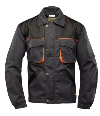 BLUZA - Grafit/Pomarańcz 110