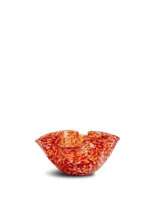 Miska Cara S, czerwony/pomarańczowy