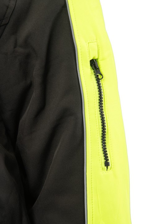 OCIEPLANY SOFTSHELL RIVAL POMARAŃCZOWY - CZARNO-POMARAŃCZOWY(cp) XL