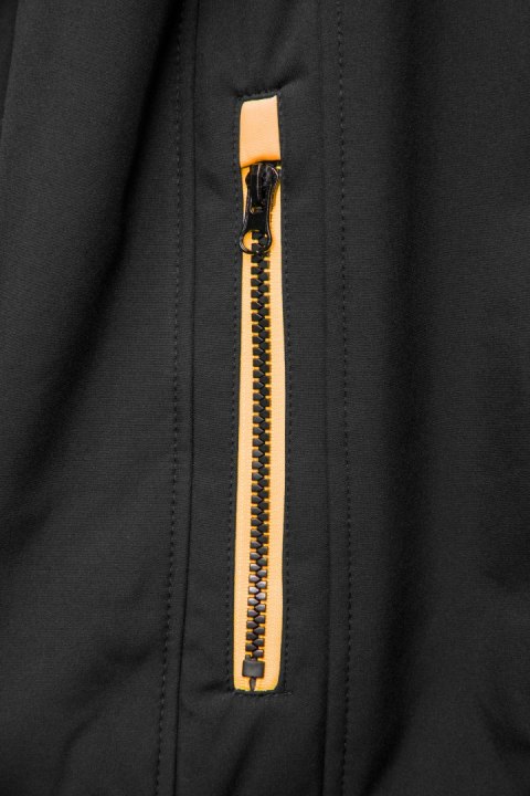 RIVAL SOFTSHELL CZARNY/POMARAŃCZ - Pomarańczowy 2XL.