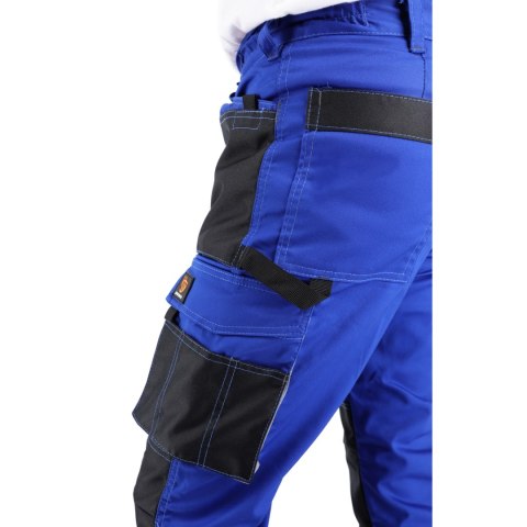 SPODNIE DO PASA PROMAN STRETCH 250 NIEBIESKI ROZM. 48