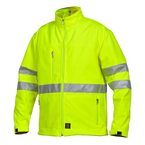 SOFTSHELL KURTKA HV ŻÓŁTA ROZM. XL SOFTSHELL KURTKA HV ŻÓŁTA ROZM. XL
