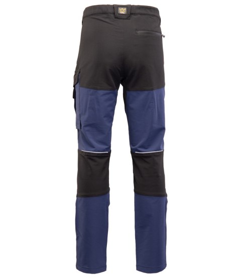 TRAIL SPODNIE DO PASA GRANAT/CZARNY - Granat 64