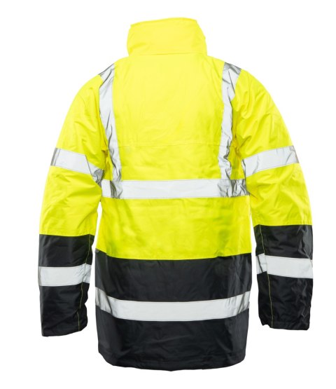 BENEFIT HI-VI KURTKA PARKA - KAT.II KLASA 3 - Żółty (_y) 3XL. BENEFIT HI-VI KURTKA PARKA - KAT.II KLASA 3 - Żółty (_y) 3XL.